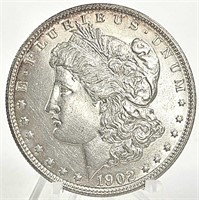 1902-P U.S. Morgan Silver Dollar UNC