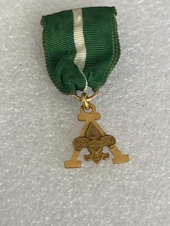 1960s Scouters Key Award 1/20 10K Gold - BSA/Boy