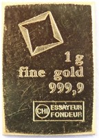 Gold  1g Bar
