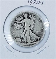 1920-S U.S. Silver Walking Liberty Half Dollar