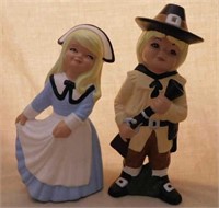 1970's Atlantic Mold Thanksgiving pilgrims -