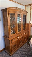Breakfront China Cabinet (2 Piece) 62x19x79