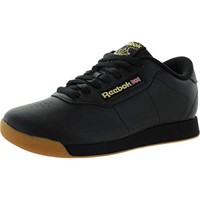 Reebok Women's Princess Walking Shoe, Black/Gum,