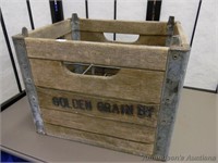 Vintage Golden Grain Dairy Milk Box