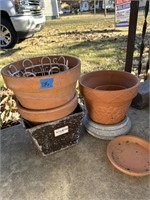 Assorted Flower Pots