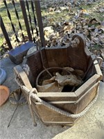 Wooden Well Bucket