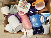 Assorted Mugs, Travel Cups, Glasses