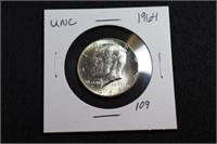 1964 Kennedy Half Dollar UNC