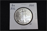 2005 American Silver Eagle 1oz .999 Silver