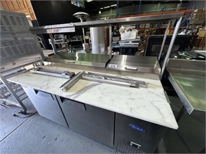 Atosa Granite Top Refrigerated Preparation Bench