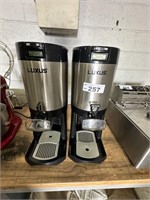 2 Luxus Coffee Dispensers