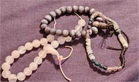 Rose Quartz Natural Stone Bead Handmade Bacelets