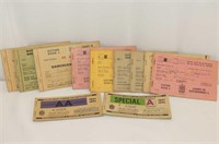 Group of Ration Coupon Books