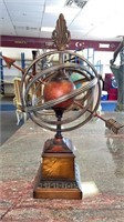 Modern Armillary Sphere Sculpture
