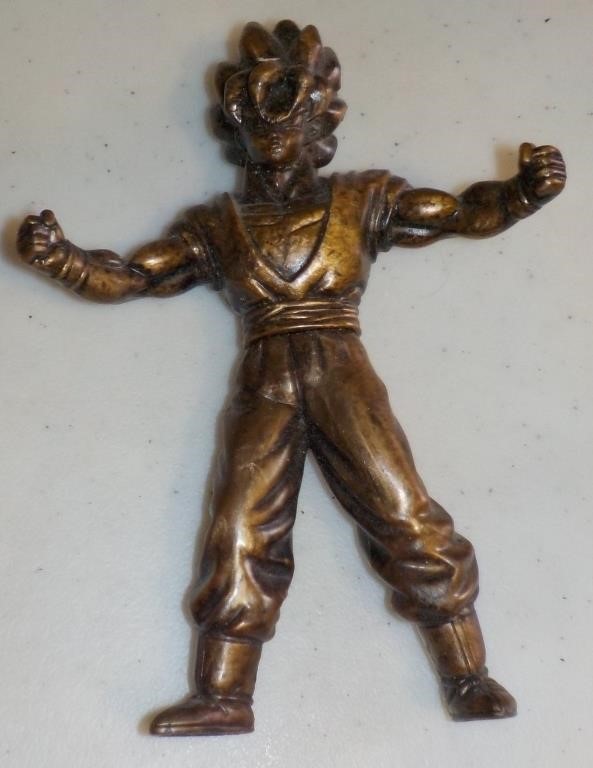 Dragon Ball Z Burger King Bronze Goku Figure