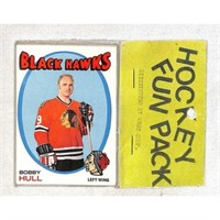 1971-72 Topps Hockey Sealed Fun Pack