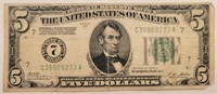1928A $5 Federal Reserve Note, Bank of Chicago