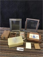 BOXES AND FRAMES