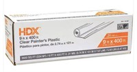 HDX 9'x400' 0.31 mil High Density Plastic