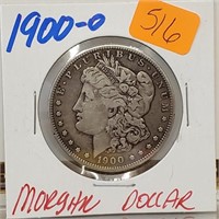 1900-O 90% Silver Morgan $1 Dollar