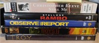 4 DVD movies - Cassette audio book