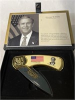 George W. Bush commemorative Presidential knife