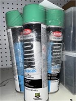 Krylon® Green Quik-Mark Spray Paint x 4
