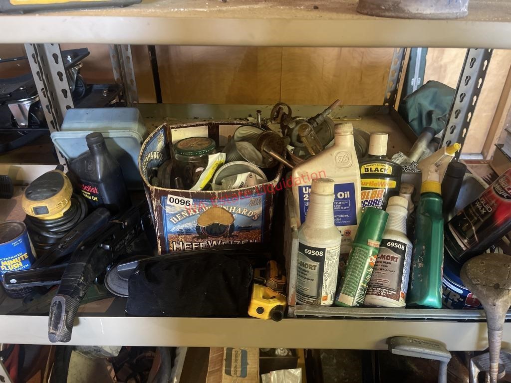 Entire Shelf Lot of Shop Items