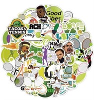 50PCS Tennis Stickers