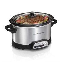 Hamilton Beach Programmable Slow Cooker with Flexi