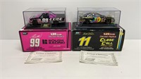 (2) REVELL 1:24 scale die cast replica racing