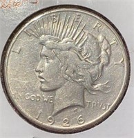 1926-S Peace Silver Dollar