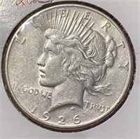 1926-S Peace Silver Dollar