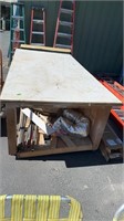 49"X96" ROLLING SHOP TABLE
