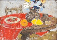 Marko Stupar 1936- Serbian Oil on Canvas