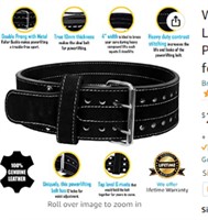 Weight Lifting/Power Lifting Belt for training