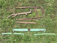 Antique Hay Bale Lifter, Single Tree Horse Harness