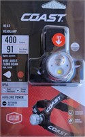 Coast 400-Lumen LED Headlamp $25