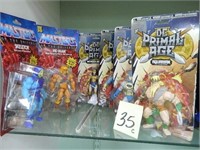 (6) Action Figures - (4) DC Primal Age &