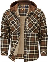 Mr.Stream Men's Outdoor Plaid Flannel Shirt Jacket