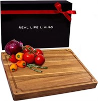 Premium Large Acacia Wood Cutting Board