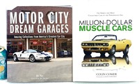 2 livres sur les automobiles de collection