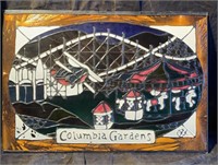 Columbia Gardens Painted Glass Decor