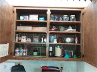 Contents of 1st two Kitchen Cabinets