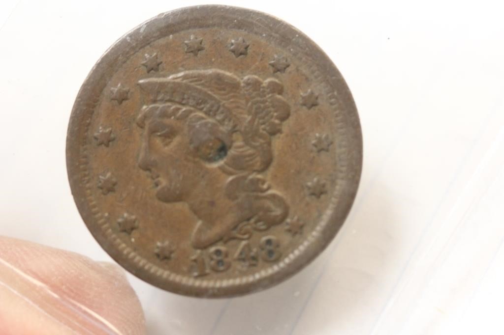 1848 Large Cent