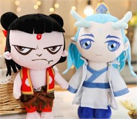 Chinese Cartoon Nezha Aobing Plush Doll