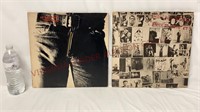 Vintage Rolling Stones Vinyl Record Albums