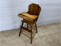 Wooden Modern Childs High Chair