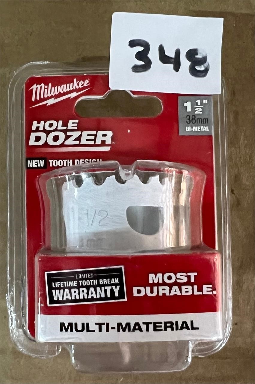 Milwaukee Hole Dozer, 1 1/2", 38mm, Bi-Metal