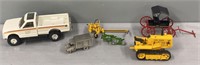 John Deere Die-Cast Vehicles & Farm Tools Lot